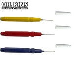 New Set of 3PCS Precision Oil Pins for Watch & Clock Repair