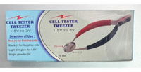 Cell or Battery Testing Tweezer Tester Checking Batteries Have Charge 1.5V & 3V