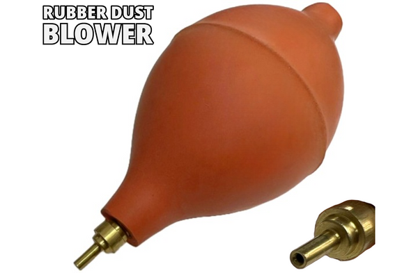 Rubber Dust Blower with Brass Nozzle
