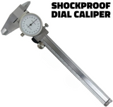 SHOCKPROOF DIAL 150/.02MM METRIC CALIPER STAINLESS Meter Tool
