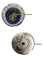 Automatic Chinese Watch Movement 8209-BLUE 3Hands Date at 3.00 Overall Height 8.0mm