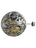 Chinese Automatic Double Barrels Watch Movement Z-2034 2H at center Overall Height 8.7mm