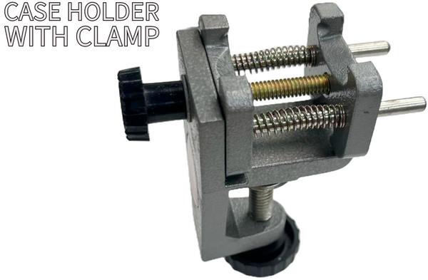 Watch Case Holder (Vise) with Bench Clamp for open Screw Backs Watch Tool