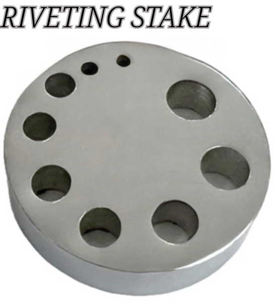 Round 9 Hole Riveting Stake Clockmakers and Jewelers Tool