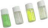 Professional Watch Luminous Fluorescent Powder Kit 4 Colors, 5pcs Mixing Liquid