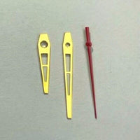 Replacement Watch Hands Gold-Red14mm,Fits to Ronda,Miyota,ETA,Seiko,Swatch,Timex