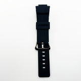 16 MM Silicone Watch Band Dark Black Color Quick Release Regular Size G Shock Casio Watch Strap