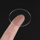 Round Flat Sapphire Watch Crystal Thickness 1.3mm, 1.6mm and 1.7mm