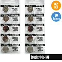 Energizer-ECR-1632 Watch Battery, 1 Pack 5 batteries, Replaces all CR1632