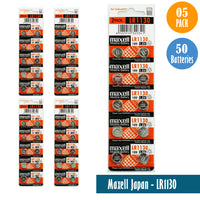 Maxell Japan - LR1130 (189) Watch Batteries Single Pack of 10 Batteries