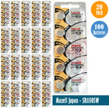 Maxell Japan - SR1130SW (390) Watch Batteries Single Pack, 5 Batteries
