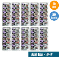 Maxell Japan - SR44W (357) Watch Batteries Single Pack of 5 Batteries