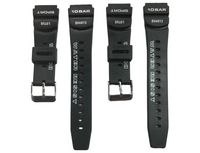 Water Resist Diving Sport PVC Watch Band 20mm Fits Timex Casio and Others