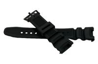 Replacement Fits for Casio Watch Band Twin Sensor SGW100 SGW-100-1V Rubber Strap