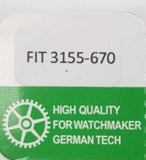 High Quality Rolex Caliber Fit 3155-670 Best Compatible for Rolex Watch