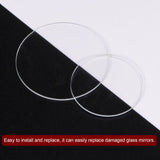 Watch Crystal Flat Round Mineral Glass Crystal 1mm Thick (12.0mm-21.9mm)