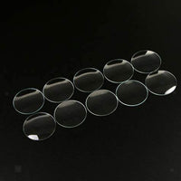Watch Crystal Double Domed Round Mineral Glass Crystal 1.0mm Thick (37.4mm-40.0mm)